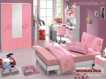 Dormitoare Copii Sweet Pink - Poze