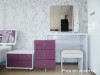 Mobilier Dormitor Alb-Mov