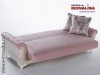 Canapea Eleganta Roz Sementa 3 locuri