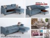 Coltar extensibil lounge Lila Roz Tina