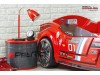 Pat masina Biturbo Red - Paturi cu Lumini si sunete pentru copii