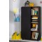 Birou Tineret modern mare Black Large Study Desk - Cilek