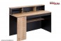 Birou Tineret modern mare Black Large Study Desk - Cilek