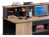 Birou Tineret modern mare Black Large Study Desk - Cilek