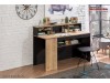 Birou Tineret modern mare Black Large Study Desk - Cilek