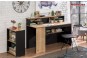 Birou Tineret modern mare Black Large Study Desk - Cilek