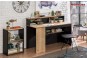 Birou Tineret modern mare Black Large Study Desk - Cilek