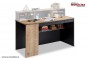Birou Tineret modern mare Black Large Study Desk - Cilek
