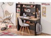 Birou copii de scoala modern Black Small Study Desk - Cilek