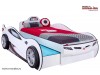 Pat Masina pt. 2 copii Paturi duble Coupe Car Bed with Friend bed