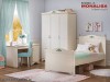 Mobila Dormitor Tineret Copii Flora - Pret Colectia fete Cilek