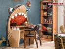 Birou copii Shark - Masa de birou Rechin Pirate - Cilek