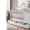 Pat Transformabil Combinat set dormitor copil bebe de LUX Romantic Baby Pat Transformabil Combinat set dormitor copil bebe de LUX Romantic Baby