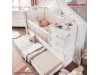 Pat Transformabil Combinat set dormitor copil bebe de LUX Romantic Baby