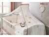 Pat Transformabil Combinat set dormitor copil bebe de LUX Romantic Baby