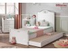 Pat Transformabil Combinat set dormitor copil bebe de LUX Romantic Baby