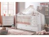 Pat Transformabil Combinat set dormitor copil bebe de LUX Romantic Baby