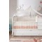 Pat Transformabil Combinat set dormitor copil bebe de LUX Romantic Baby Pat Transformabil Combinat set dormitor copil bebe de LUX Romantic Baby