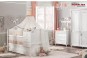 Pat Transformabil Combinat set dormitor copil bebe de LUX Romantic Baby Pat Transformabil Combinat set dormitor copil bebe de LUX Romantic Baby