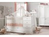 Pat Transformabil Combinat set dormitor copil bebe de LUX Romantic Baby