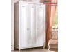 Mobilier alb dormitor Tineret / Copii Romantica - Set