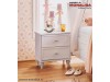 Mobilier alb dormitor Tineret / Copii Romantica - Set