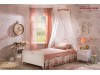 Mobilier alb dormitor Tineret / Copii Romantica - Set