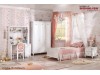 Mobilier alb dormitor Tineret / Copii Romantica - Set