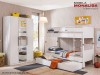 Dormitor modern alb Tineret Copii White - Baieti & Fete Cilek