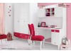 Birou fete alb roz rubin Yakut - Masa de birou copii Cilek