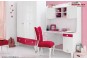 Birou fete alb roz rubin Yakut - Masa de birou copii Cilek Birou fete alb roz rubin Yakut - Masa de birou copii Cilek