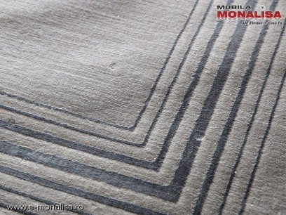 Covor Modern Gri Prada - Model Soprano original de Lux