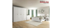 Vanzare Set Mobila Dormitor Alb Clemence - Mdf - Lemn - Pal Bucuresti