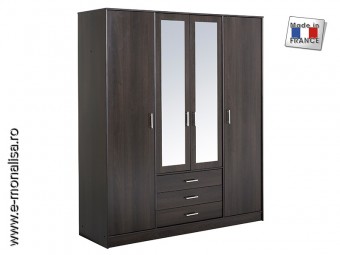 Dulap 4 usi 3 sertare Infinity