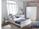 Mobila dormitor modern Alb Lucios Letty White