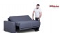 Canapea extensibila pt. camere mici Holiday 2 structura metal