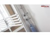 Dormitor modern lux Baron alb 5 usi oglinda pat 160x200