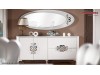 Mobila de Lux Living Modern Brillance alb lucios