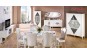Mobila de Lux Living Modern Brillance alb lucios