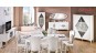 Mobila de Lux Living Modern Brillance alb lucios