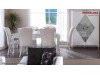 Mobila de Lux Living Modern Brillance alb lucios