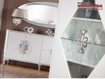 Mobila de Lux Living Modern Brillance alb lucios