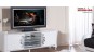 Comoda TV de lux alb lucios Brillance