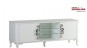 Comoda TV de lux alb lucios Brillance