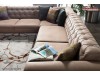 Coltar living chesterfield mare modern Diego cappuccino