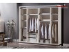 DULAP 6 usi dormitor cu oglinda Elite model elegant de Lux