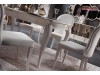 Vitrina living mica argintar de Lux - Model lucios Modern Elegant Elite gold