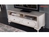 Comoda TV alb fildes de lux Gold