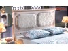 Dormitor clasic alb fildes set complet mobilier Gold de Lux