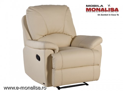 Fotoliu Recliner / Relaxare Oslo Crem